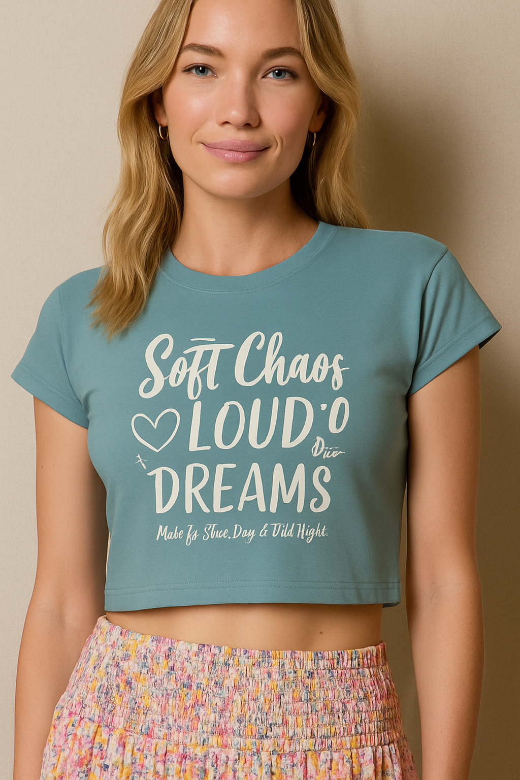 Dreamy Rebel - Organic crop top | LazyPink