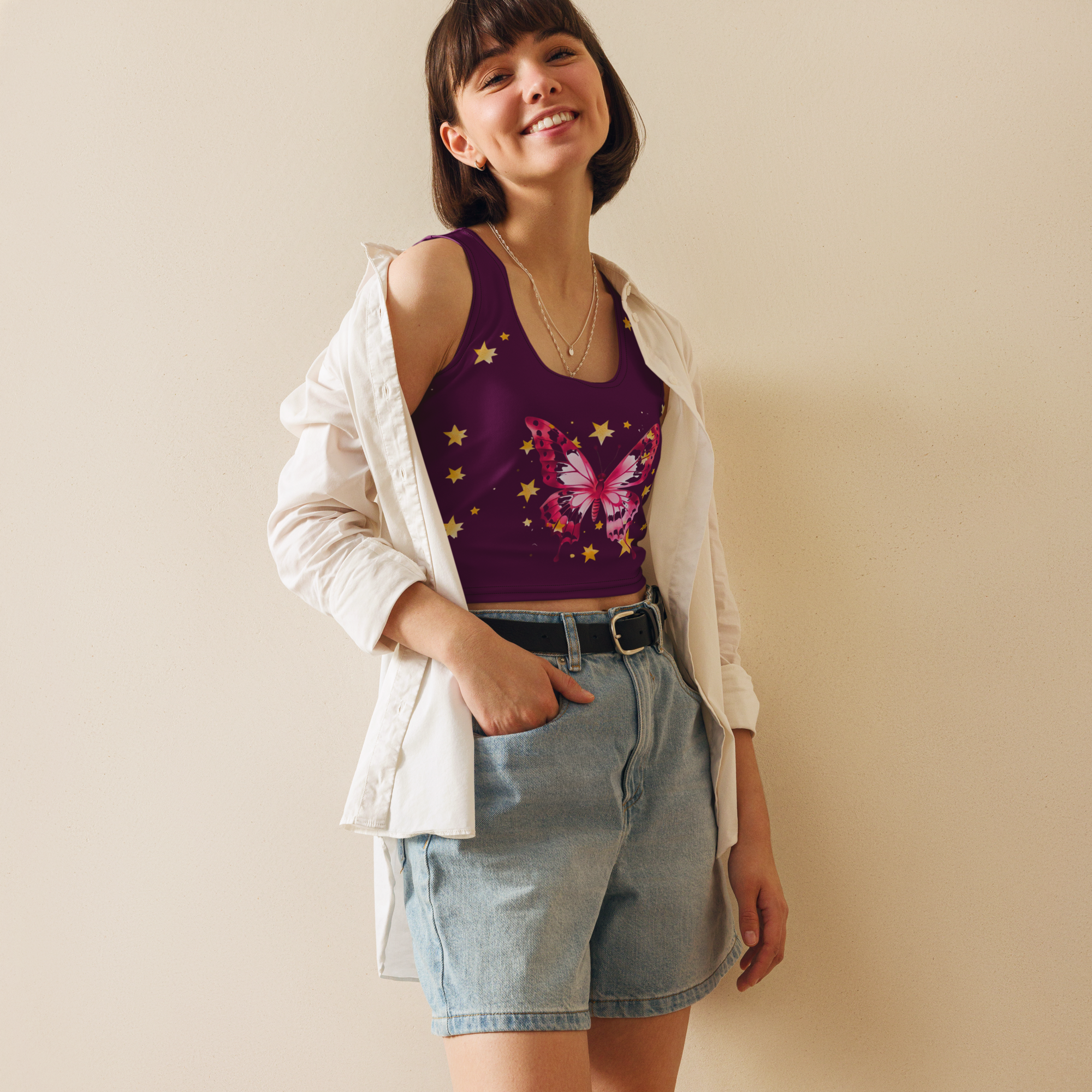 Playfully Rebellious - Crop Top | Lazypink