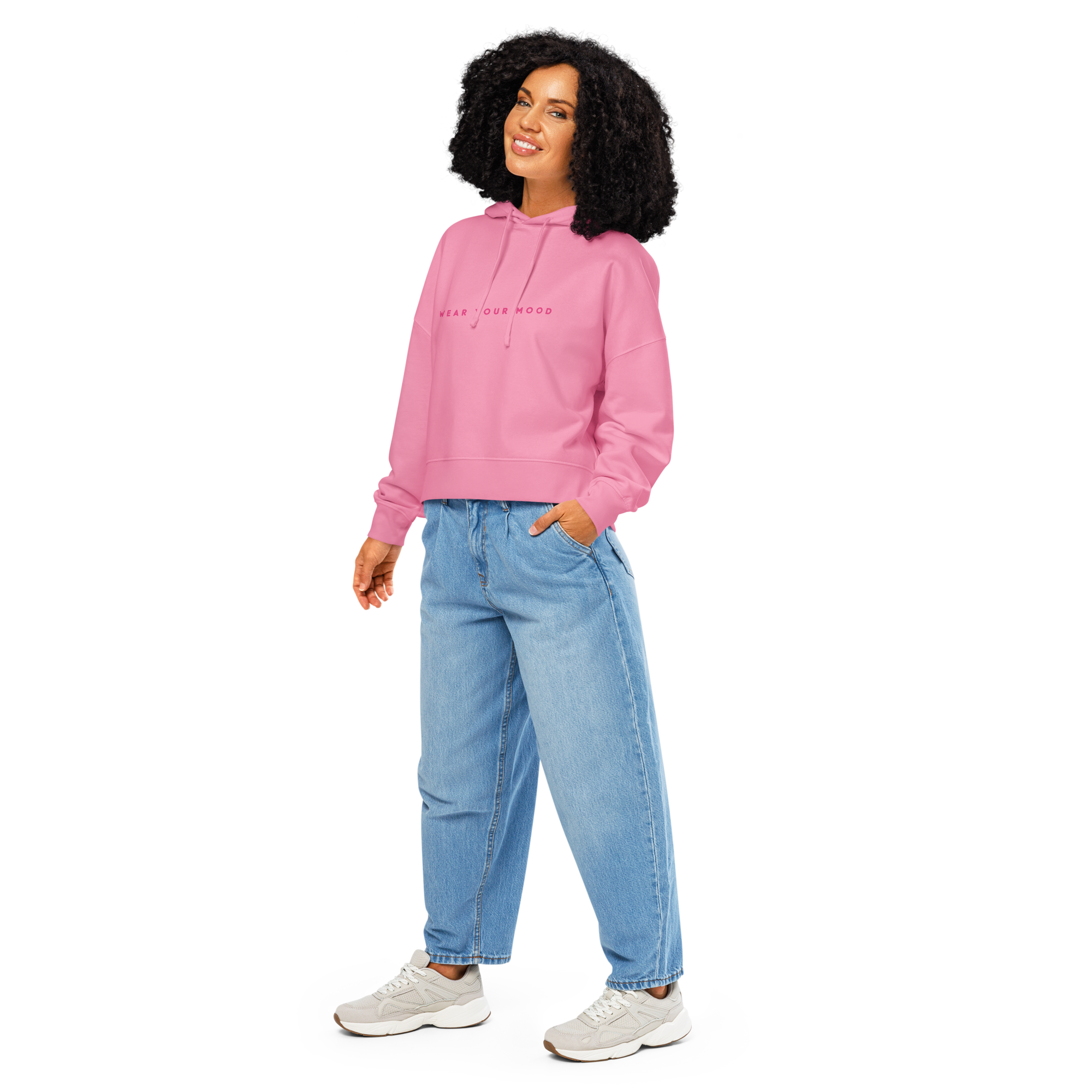 Cozy Declaration - Organic mid-weight hoodie | LazyPink