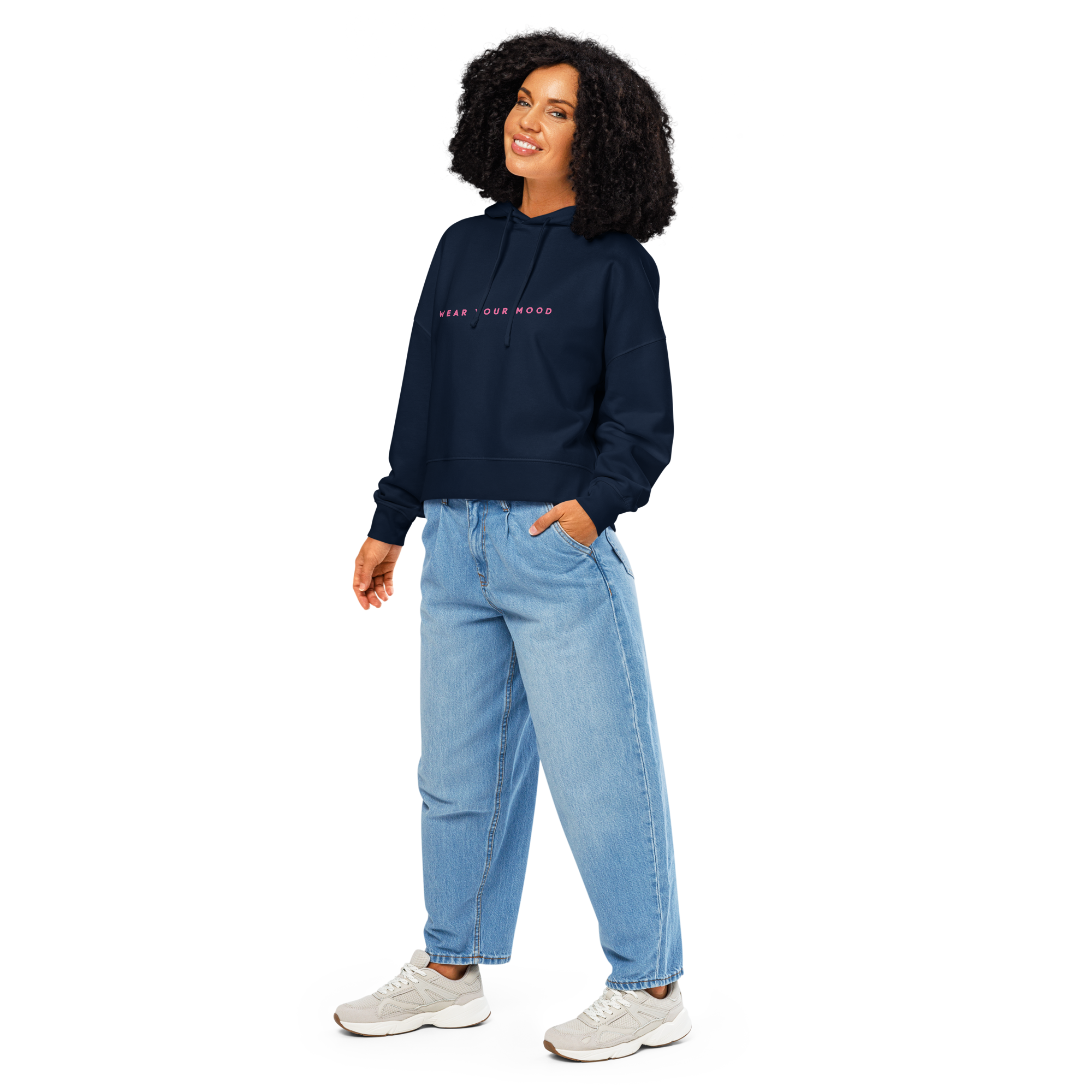 Cozy Declaration - Organic mid-weight hoodie | LazyPink